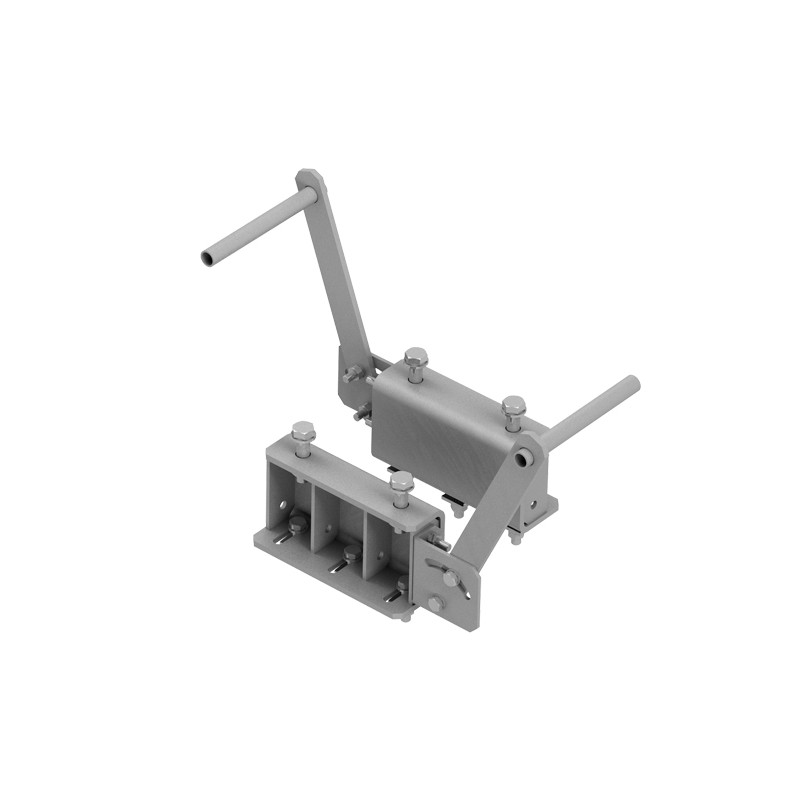 Fastening holder for pulley with supports Ø 300 to 600 mm - OCTÉ
