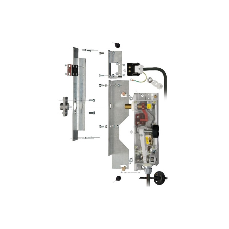 S1D lock L dev. para. square subst. kit - OCTÉ